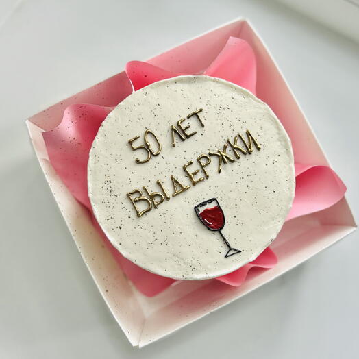 Бенто торт «Выдержка»🍷