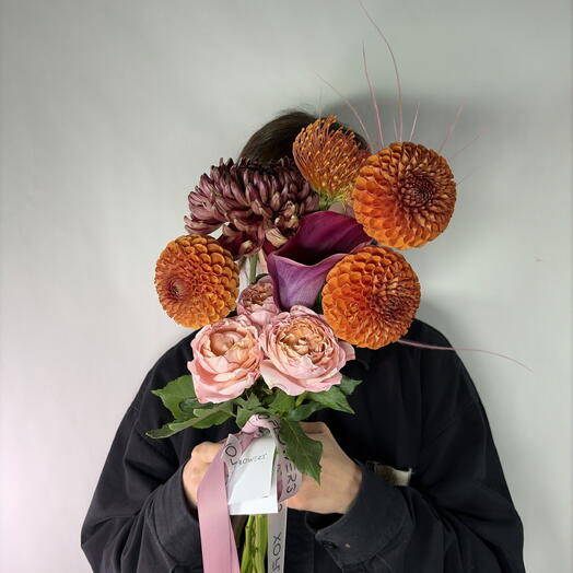 Букет «Осенний комплимент» от XOFLOWERS
