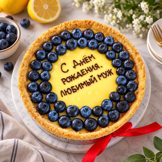 Чизкейк классический с голубикой