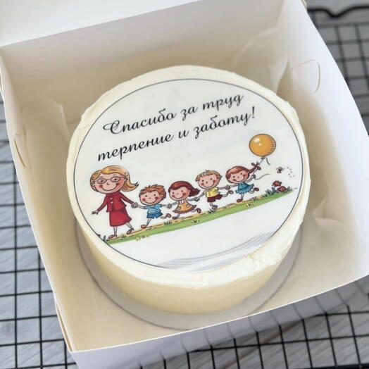 Бенто-торт учителю