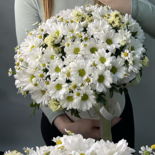 Летний букет ромашка и статица 💛️