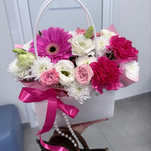 Сумочка розовая 🌸
