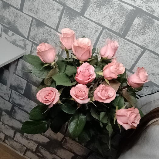 Роза бисвит 11шт