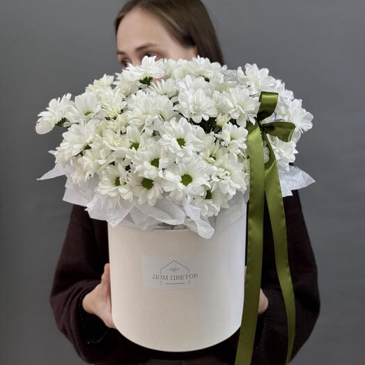 Композиция в коробке «Солнечный дождь»