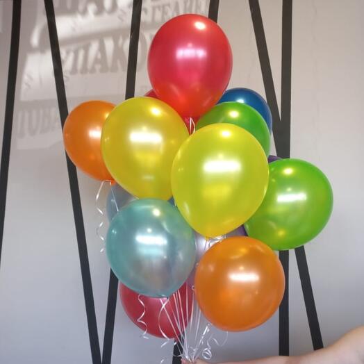 15 bolas de colores