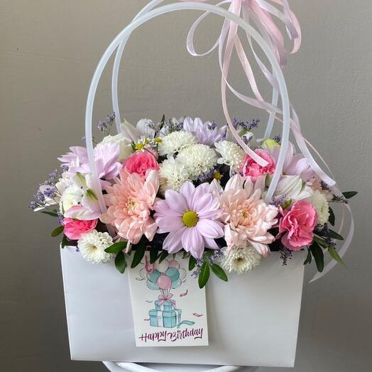 Flowers in a box