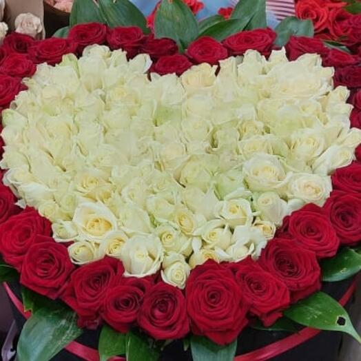 101 rose heart