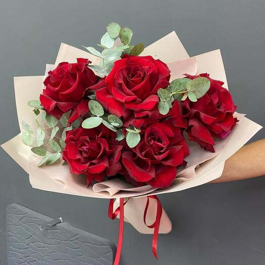Rosas rojas francesas