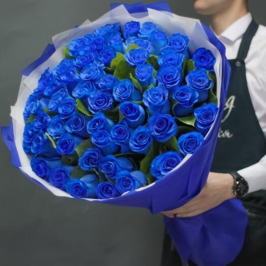 51 blue rose