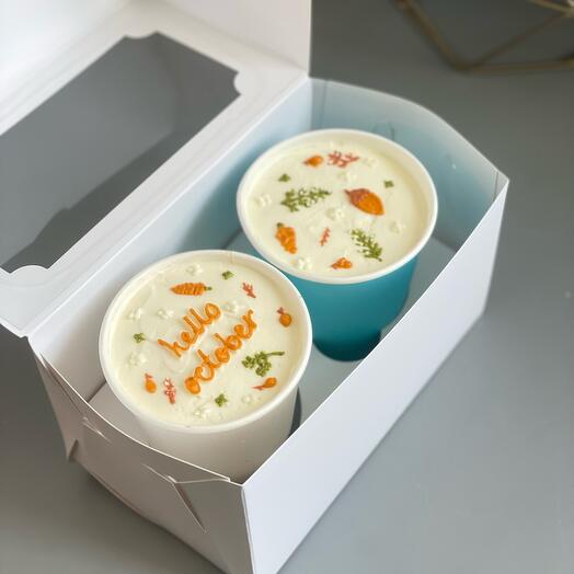 Торт в стакане, Cake to go, 2 шт