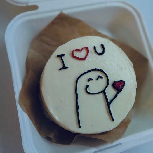 Бенто торт I love you