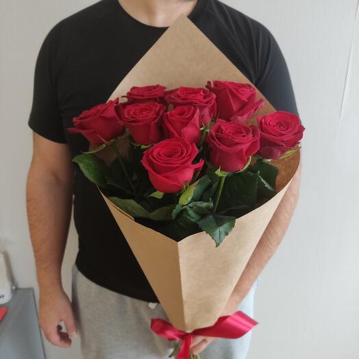 9 rosas en la elaboración