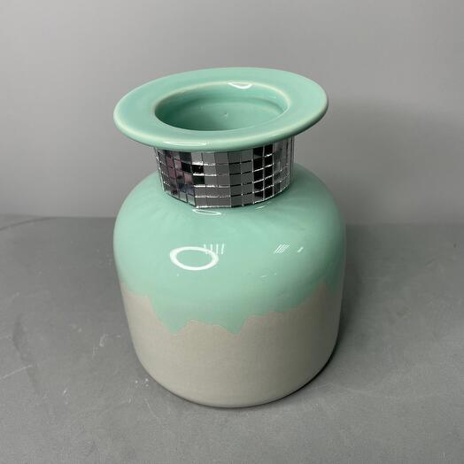 A vase for flowers. Vase interior