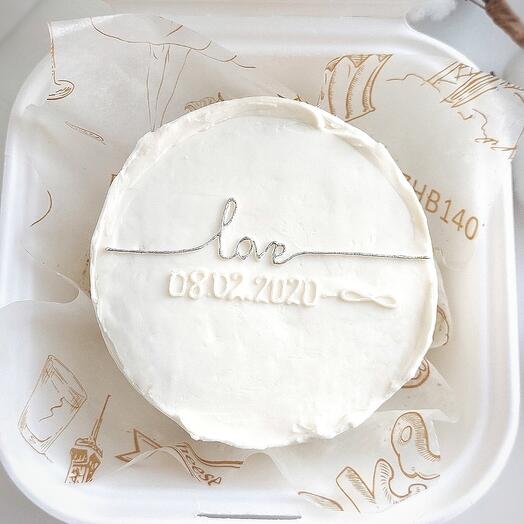 Bento cake love infinity