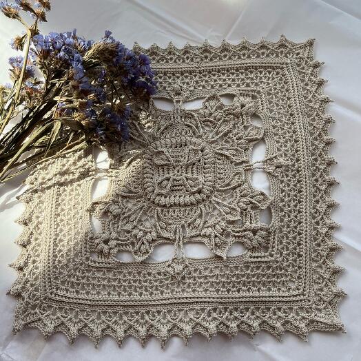 Серветка "Лілія" квадрат