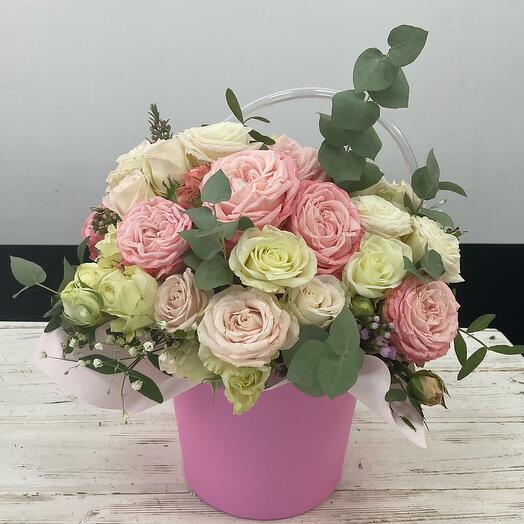 Flowers in a box
