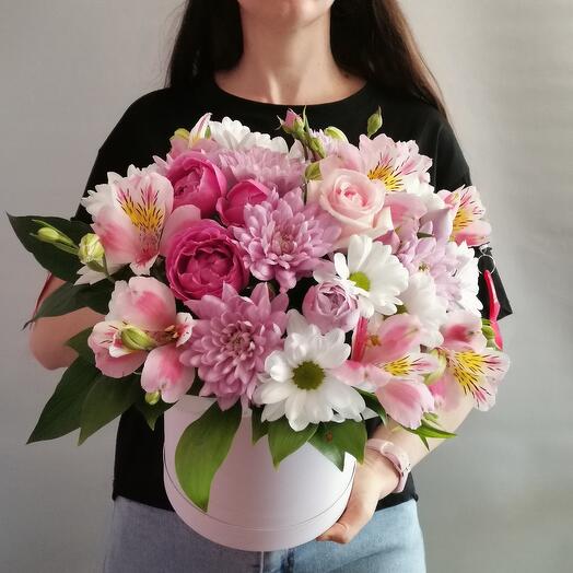 Цветы в коробке💗🥰🥰
