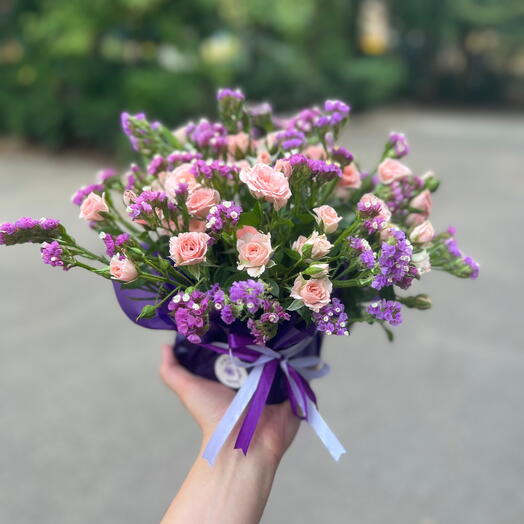 Flowers in a box