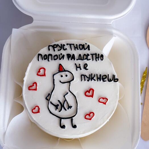 Бенто-тортик смешной