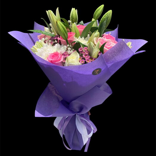 Best Wishes flower bouquet