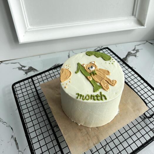Бенто-торт на 1 месяц