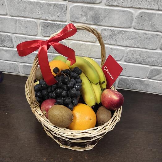 Корзина с фруктами 😋 🍇