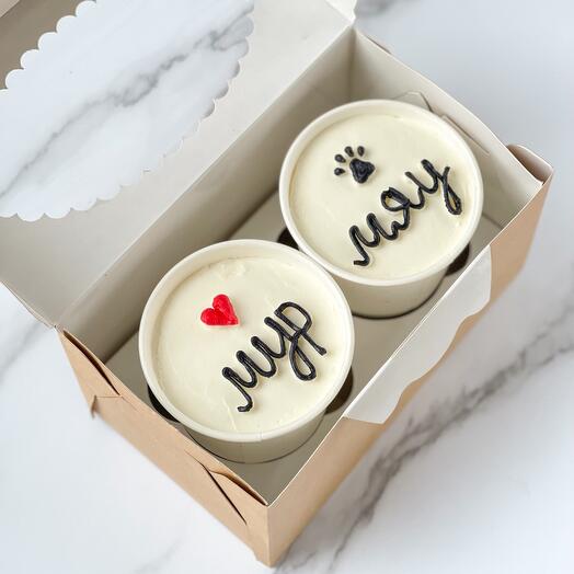 Торт в стакане "cake to go" , 2шт., любимым, день влюблённых