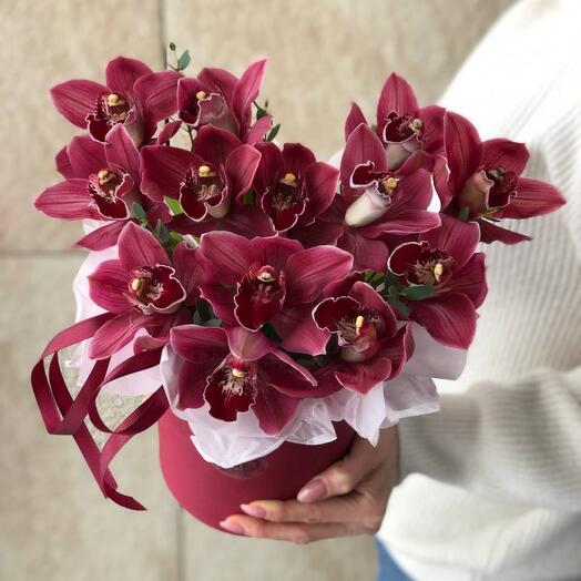 СЕРДЦЕ ИЗ ОРХИДЕЙ
