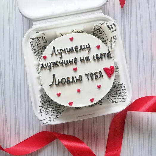 Бенто-торт мужчине