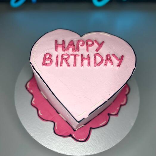 Торт Happy Birthday