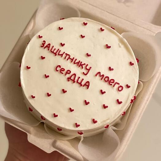 Бенто торт защитнику