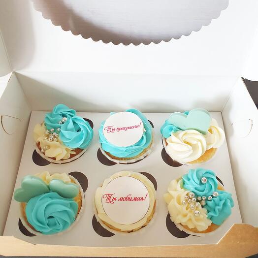 Cupcakes 6 piezas