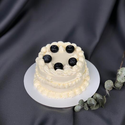 Бенто-торт Ламбет: ванильный + банан с карамелью