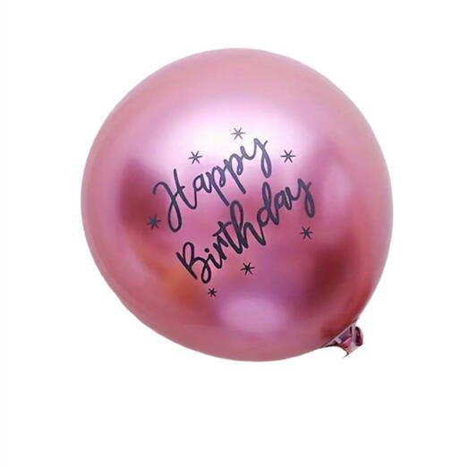 Happy Birthday Balloon Set 4