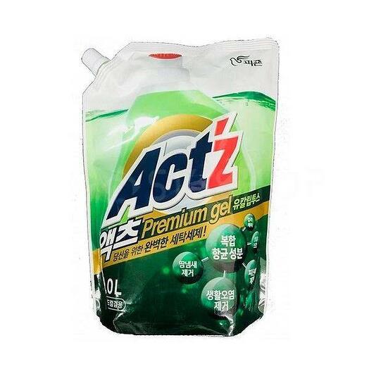 Pigeon Act Z Premium Gel Eucalyptus Гель-концентрат для стирки белья с ароматом эвкалипта - 1 л (пакет)