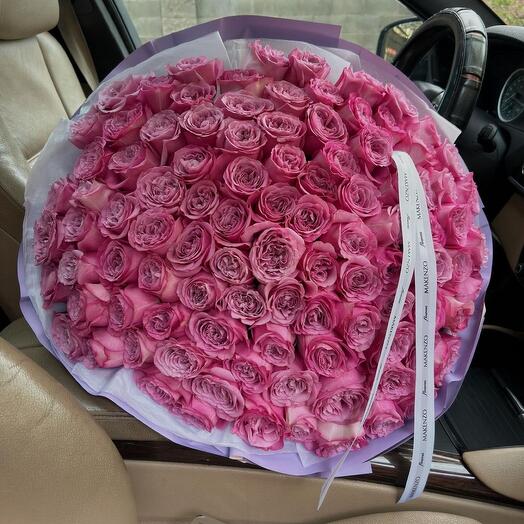 101 пионовидная роза