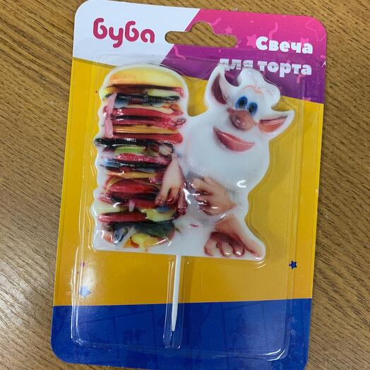 Свечи для торта Буба