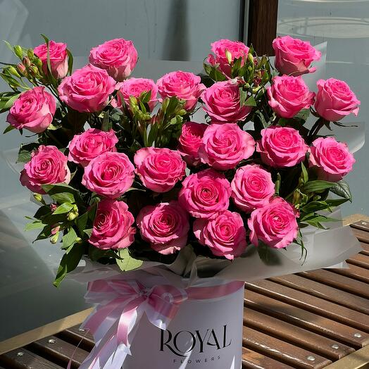 Композиция "Розовый закат"