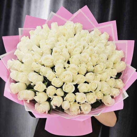 101 белая роза🌷💕