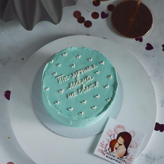 Бенто торт для мамы "Ты лучшая мама на свете"