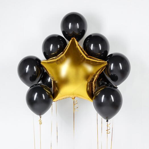 Набор Шаров (гелий) 10 шт. Set of helium balloons 10 pcs