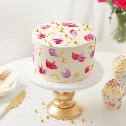 Floral Fantasy Delight BIRTHDAY CAKE