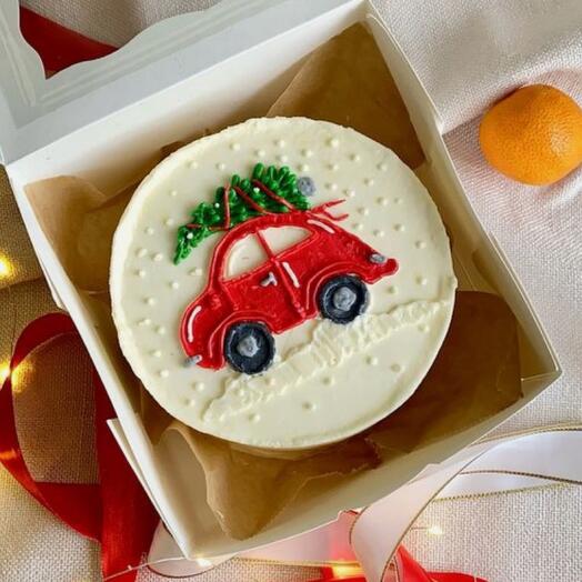 Новогодний Бенто торт