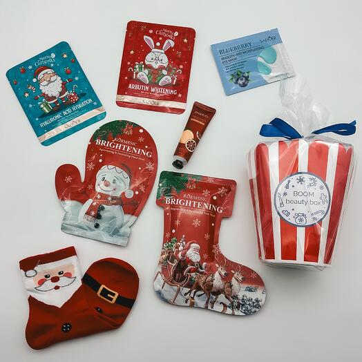 BLUE SNOWMAN BOX