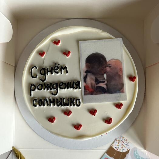 Бенто торт С днем рождения солнышко