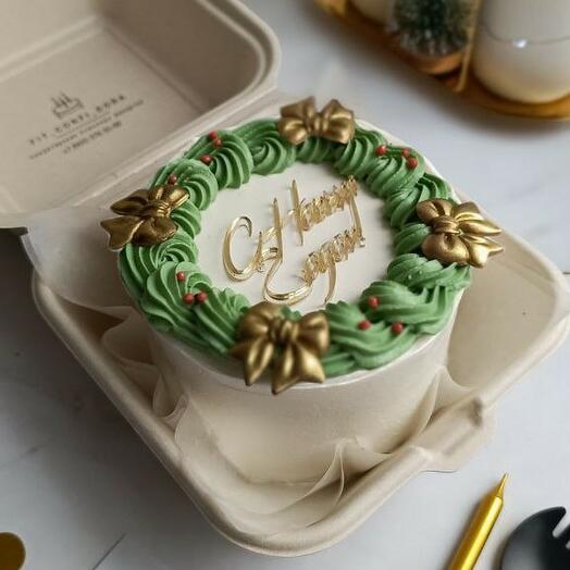 ПП бенто торт "С новым годом"