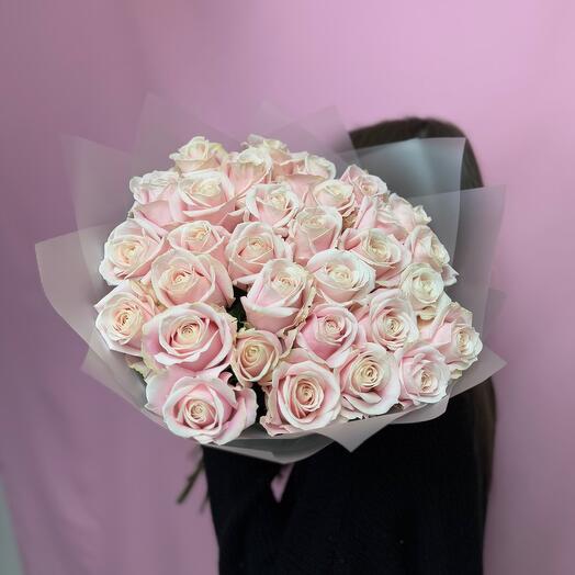 Ramo de 25 rosas Rosadas suaves