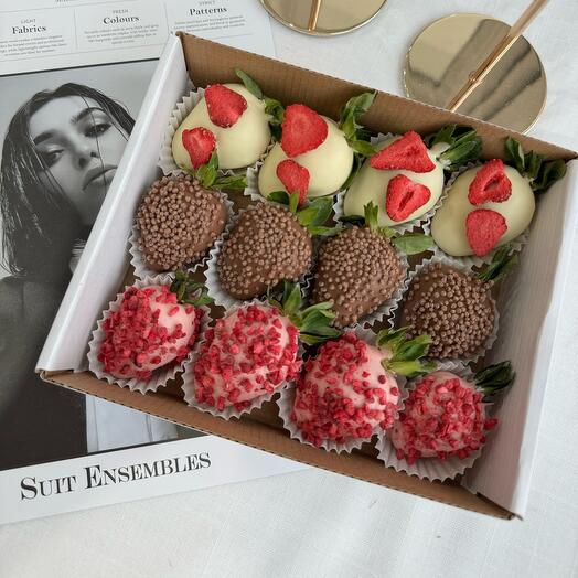 Chocolate-covered strawberries are a dream