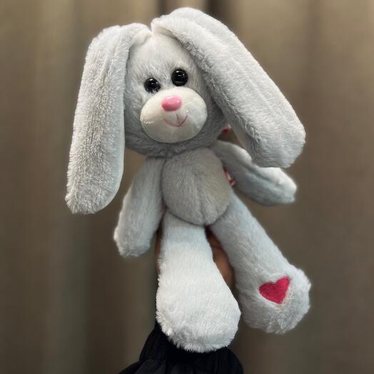Игрушка мягкая Заяц с Сердцем