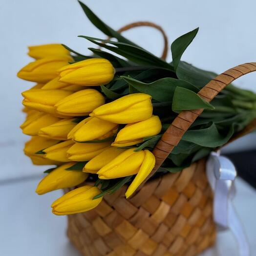Tulips yellow 12